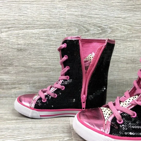 Girls Sanrio Hello Kitty Hi-Tops - Size 10M - Picture 6 of 8